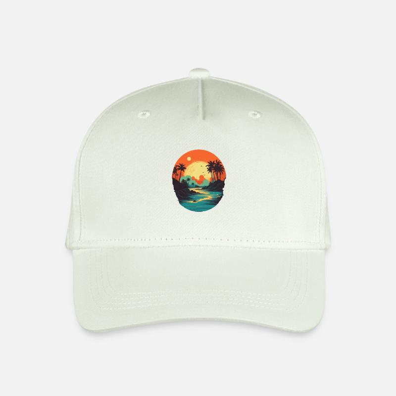 Strand - Kinder Bio Basecap - Helles Mintgrün