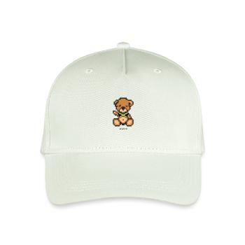 Pixel Bear Jamaica - Casquette de baseball bio Enfant - vert menthe clair - Devant