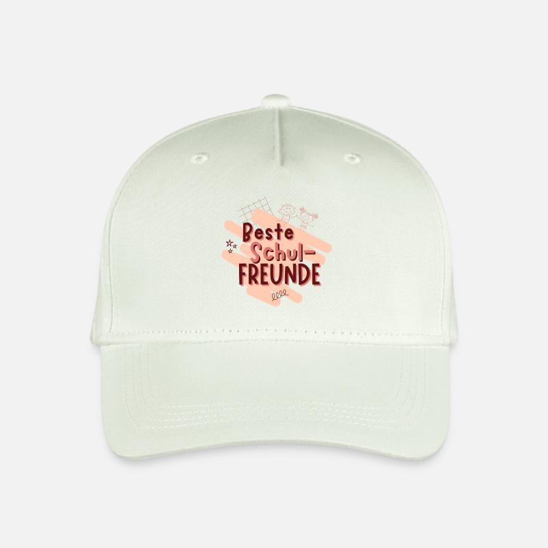 Meilleurs amis d’école | Mes amis d’école | Amis - Casquette de baseball bio Enfant - vert menthe clair