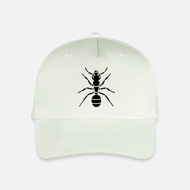Insekt - Ameise - Kinder Bio Basecap - Helles Mintgrün