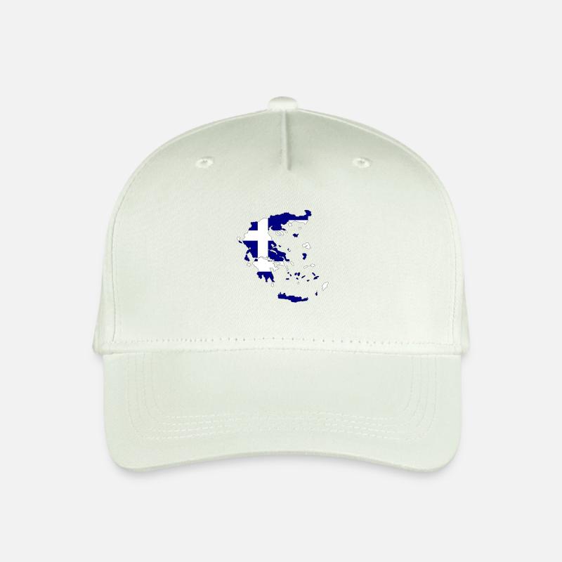 Griechenland - Kinder Bio Basecap - Helles Mintgrün