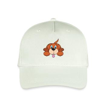 Chiot mignon chien animaux domestiques - Casquette de baseball bio Enfant - vert menthe clair - Devant