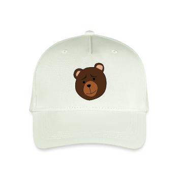 Teddybär - Kinder Bio Basecap - Helles Mintgrün - Vorne