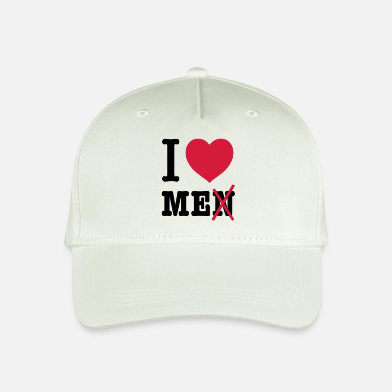 I love me Stolz pride Ego Satire Narziss verliebt - Kinder Bio Basecap - Helles Mintgrün