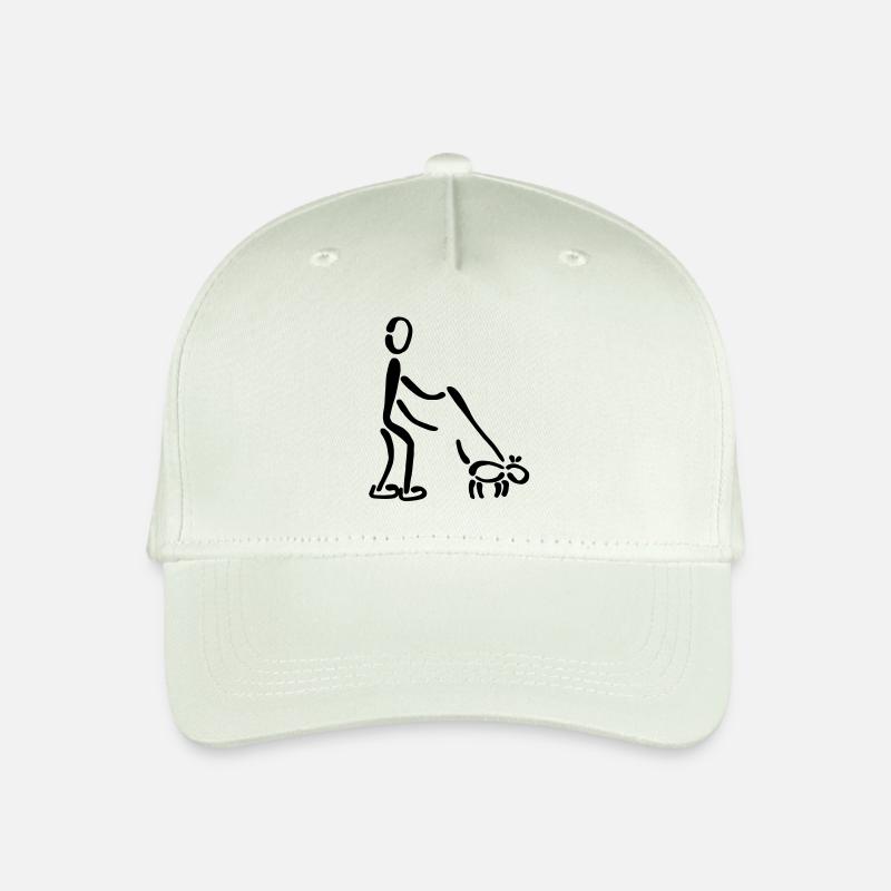Walkies dog - Organic Kids’ Baseball Cap - light mint green