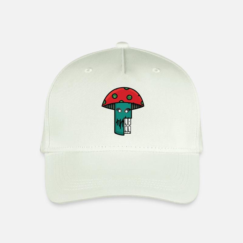 Mushroom sample - Organic Kids’ Baseball Cap - light mint green