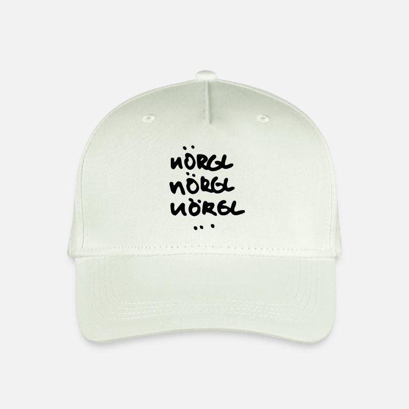 Alter Nörgler - Kinder Bio Basecap - Helles Mintgrün