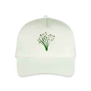 bunch of flowers - Organic Kids’ Baseball Cap - light mint green - Front