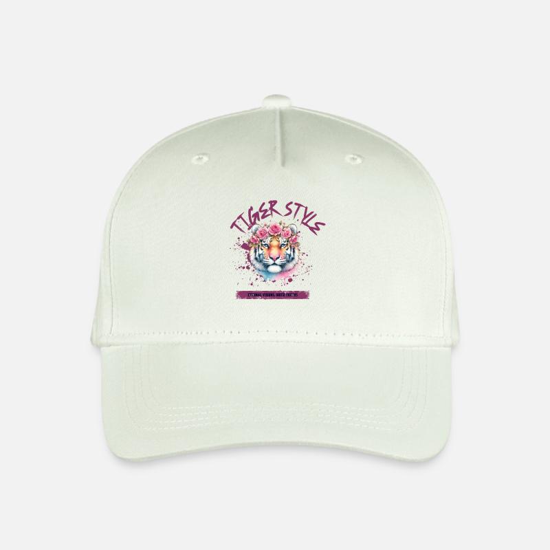 Tiger style - Kinder Bio Basecap - Helles Mintgrün