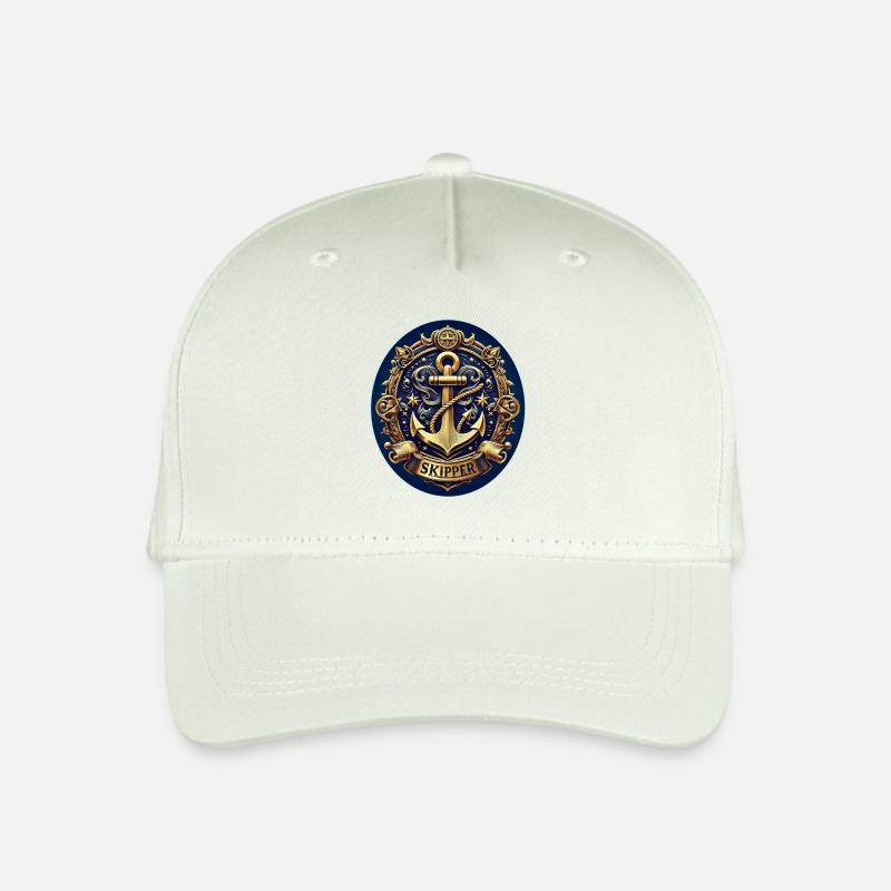 Skipper Logo - Kinder Bio Basecap - Helles Mintgrün