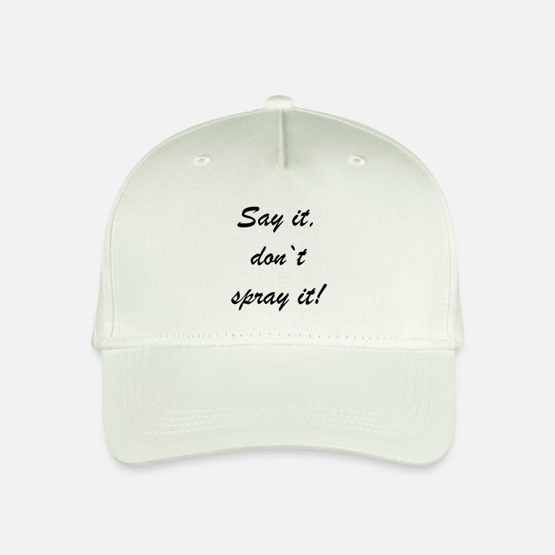 Say it - Kinder Bio Basecap - Helles Mintgrün