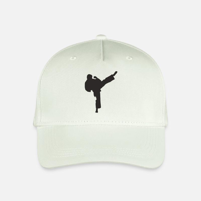 karaté - Casquette de baseball bio Enfant - vert menthe clair