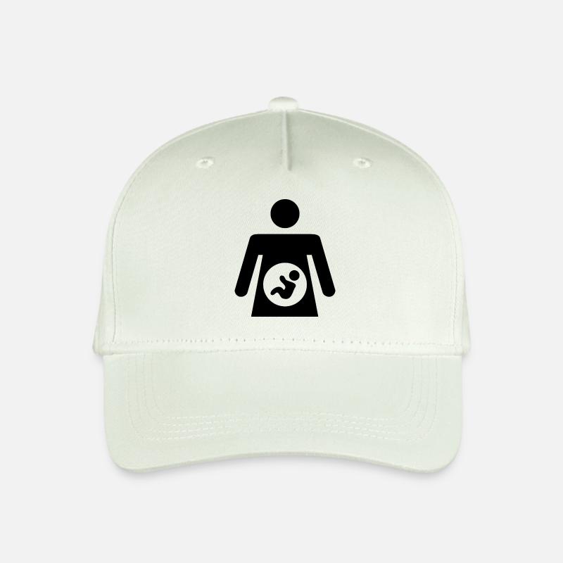Grossesse - Casquette de baseball bio Enfant - vert menthe clair