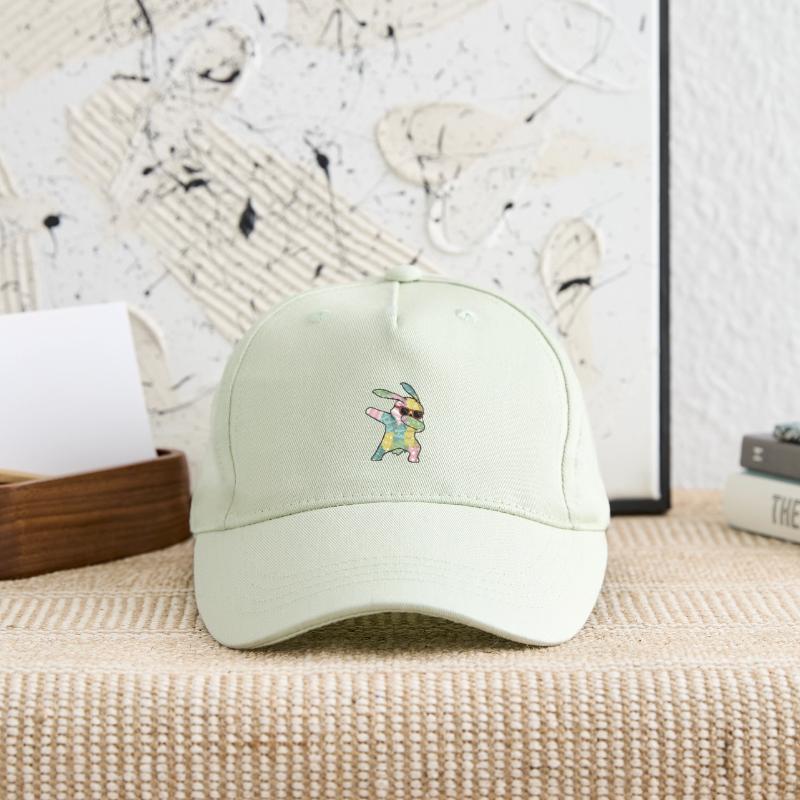Dabbing Easter Bunny Easter Bunny Easter Organic Kids’ Baseball Cap