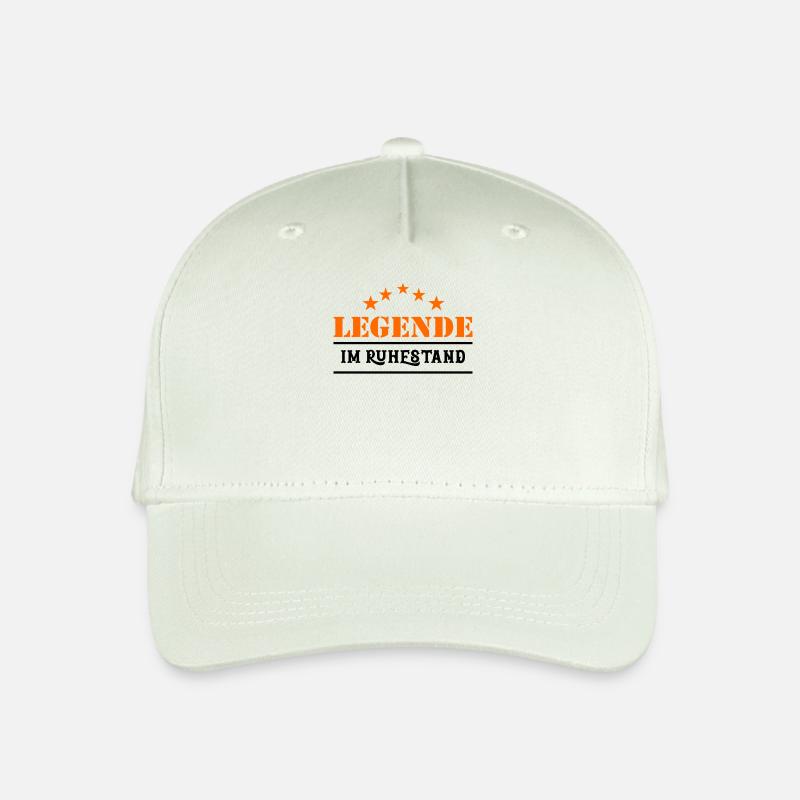 Legende im Ruhestand - Kinder Bio Basecap - Helles Mintgrün