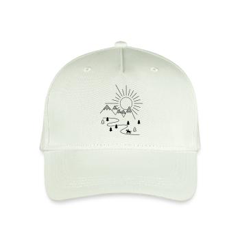 ride out - Organic Kids’ Baseball Cap - light mint green - Front