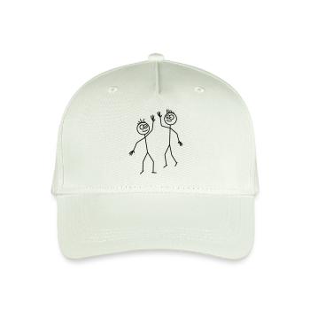 Friends - Organic Kids’ Baseball Cap - light mint green - Front