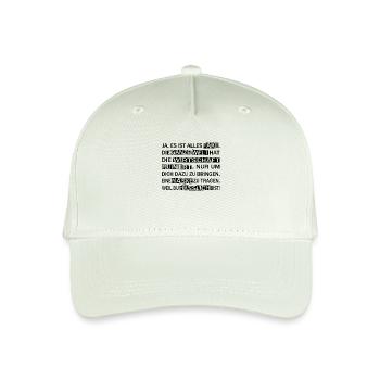 Lustige Corona Sprüche Verschwörung - Kinder Bio Basecap - Helles Mintgrün - Vorne