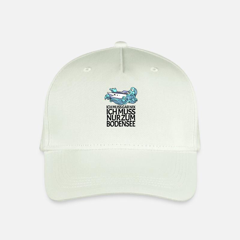 Bodensee - Kinder Bio Basecap - Helles Mintgrün