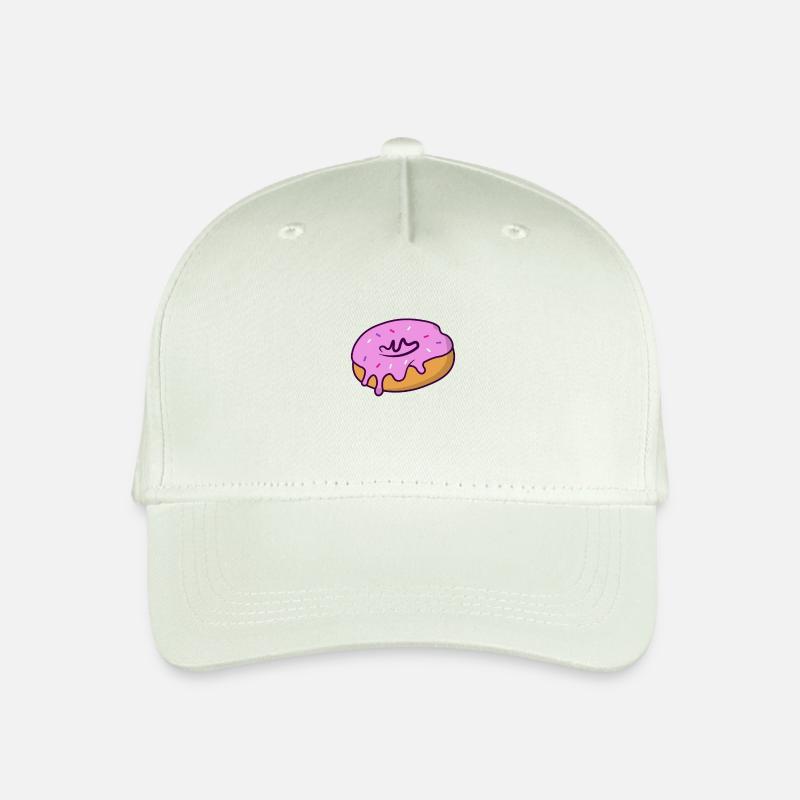 Donut Tropfend - Kinder Bio Basecap - Helles Mintgrün
