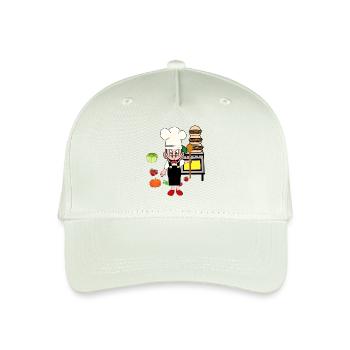 Monkey Kitchen Cook Cooks Cooks Culinary Arts - Organic Kids’ Baseball Cap - light mint green - Front