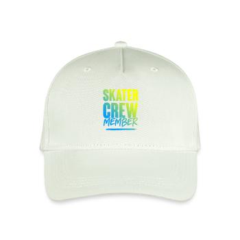 Skater Crew - Organic Kids’ Baseball Cap - light mint green - Front