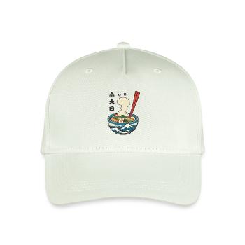 Japanese Ramen Ukiyo-E Retro Aesthetic Design - Organic Kids’ Baseball Cap - light mint green - Front