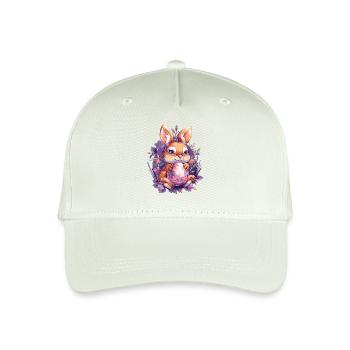 Easter Easter Egg Easter Bunny - Organic Kids’ Baseball Cap - light mint green - Front