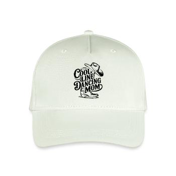 Line Dance Mom Linedance Mama Geschenk - Kinder Bio Basecap - Helles Mintgrün - Vorne