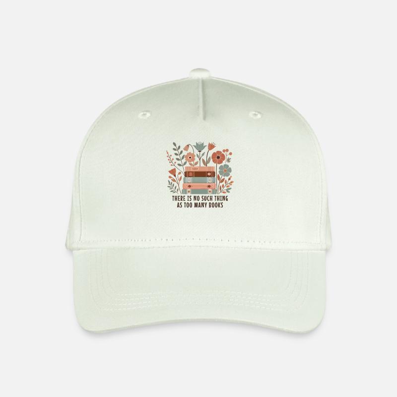 Bücherwurm Leseratte Buchliebhaber Lustiges Buch - Kinder Bio Basecap - Helles Mintgrün