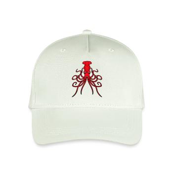 Oktopus Kraken Tintenfisch Kopffüßer böser Blick - Kinder Bio Basecap - Helles Mintgrün - Vorne