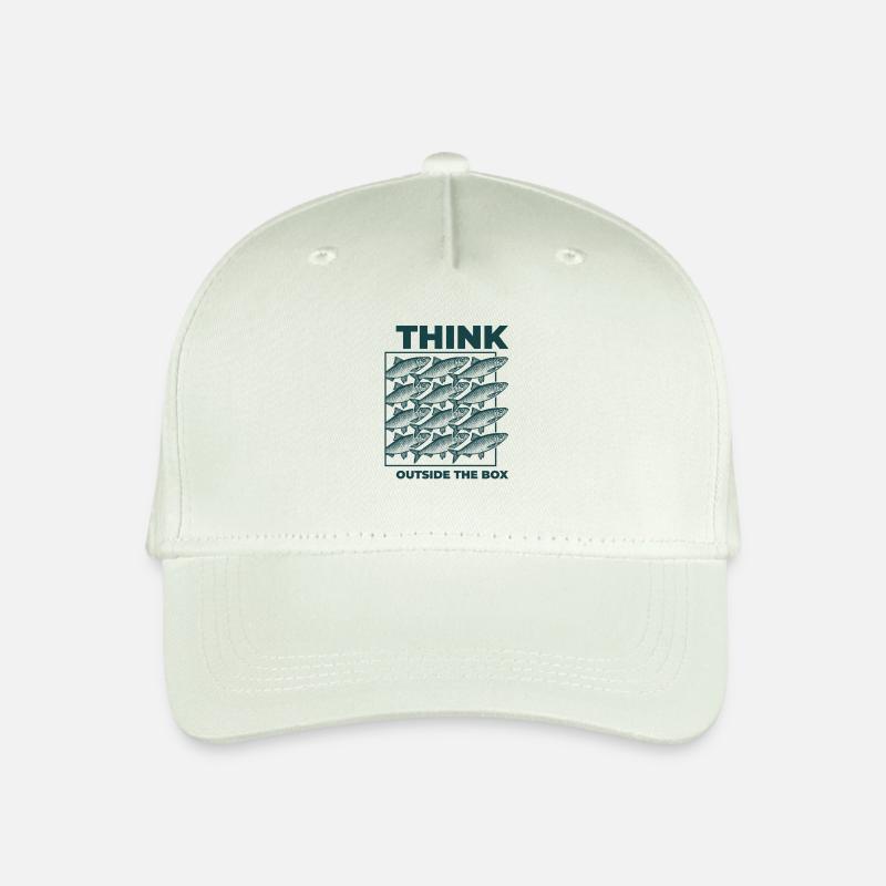 Sortir des sentiers battus - Hareng - Équipe - Solution - Casquette de baseball bio Enfant - vert menthe clair