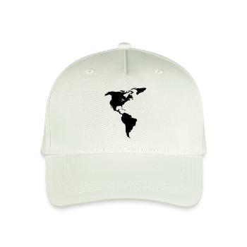 Amérique - Casquette de baseball bio Enfant - vert menthe clair - Devant