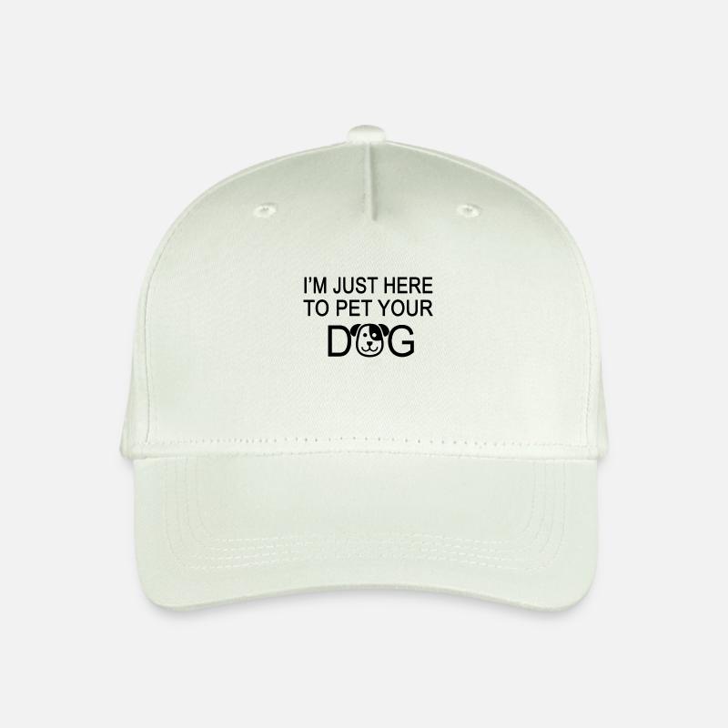 Hunde Hund - Kinder Bio Basecap - Helles Mintgrün