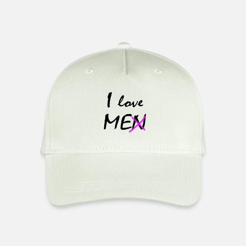Ich liebe mich - Kinder Bio Basecap - Helles Mintgrün