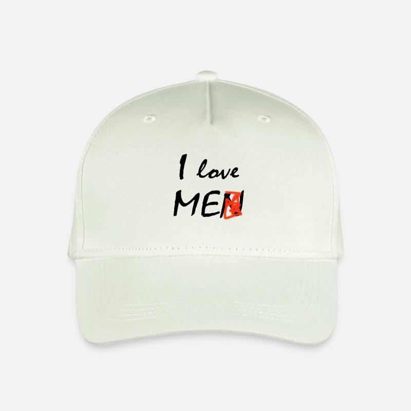 Ich liebe mich - Kinder Bio Basecap - Helles Mintgrün