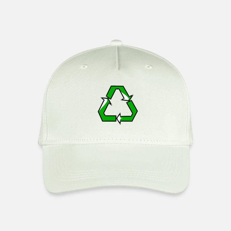Recycling - Kinder Bio Basecap - Helles Mintgrün