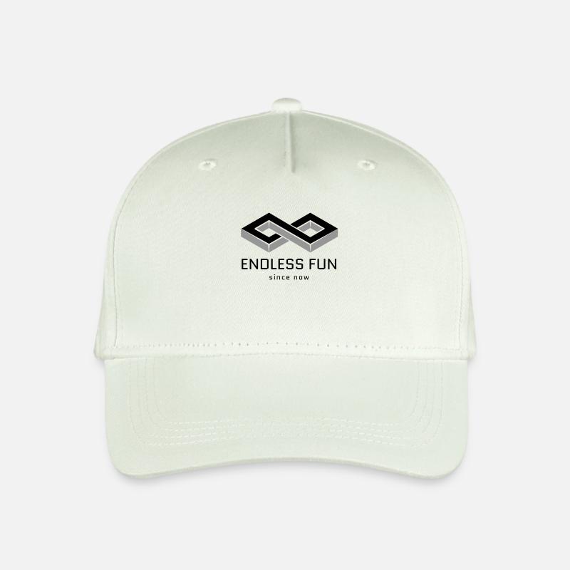 Endloser Spaß fun - Kinder Bio Basecap - Helles Mintgrün