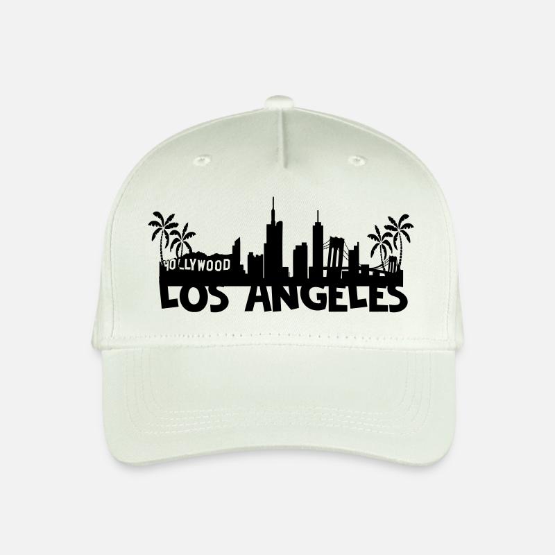 Los Angeles Skyline - Kinder Bio Basecap - Helles Mintgrün