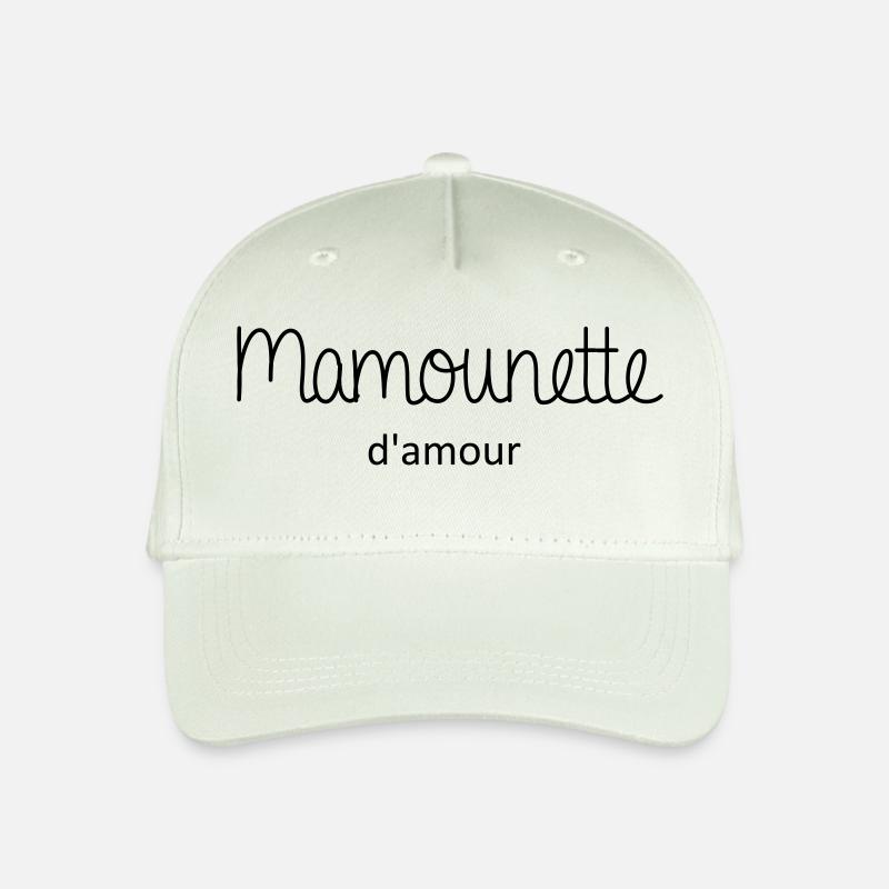 Mamounette d'amour - Casquette de baseball bio Enfant - vert menthe clair