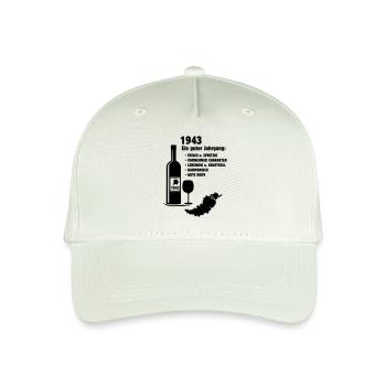 Geburtstag Jahrgang 1943 - Kinder Bio Basecap - Helles Mintgrün - Vorne