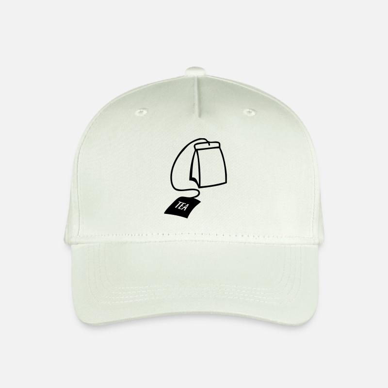 teabag - Kinder Bio Basecap - Helles Mintgrün