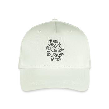 money rain - Organic Kids’ Baseball Cap - light mint green - Front
