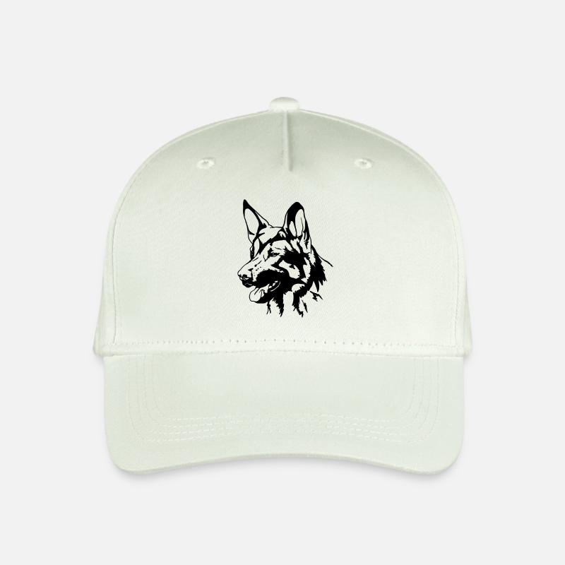 Deutscher Schäferhund - Kinder Bio Basecap - Helles Mintgrün