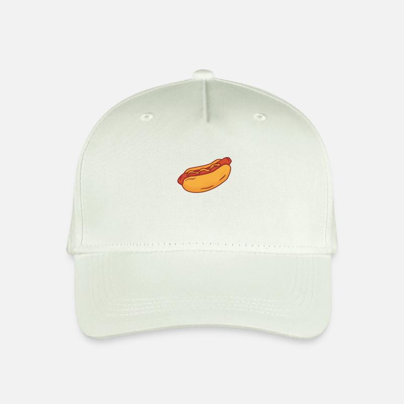 Hot Dog - Kinder Bio Basecap - Helles Mintgrün