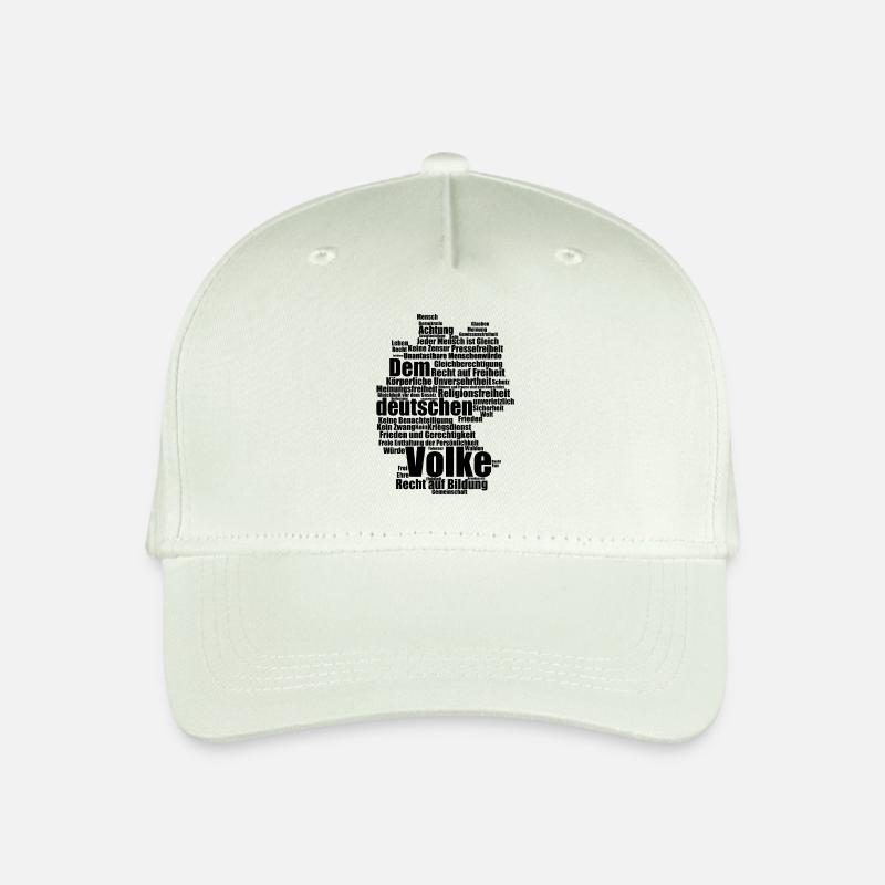 Dem deutschen Volke - Kinder Bio Basecap - Helles Mintgrün