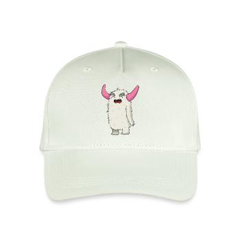 Lustig Monster Geschenk Halloween Horror Minotaur - Kinder Bio Basecap - Helles Mintgrün - Vorne