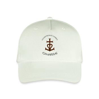 Croix camargue: foi esperance charite - Casquette de baseball bio Enfant - vert menthe clair - Devant