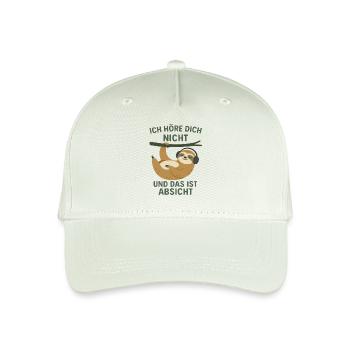 Ich höre dich nicht - Kinder Bio Basecap - Helles Mintgrün - Vorne
