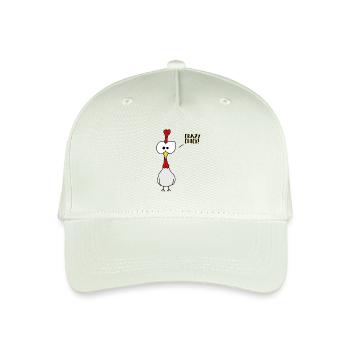 Crazy Chick - Kinder Bio Basecap - Helles Mintgrün - Vorne